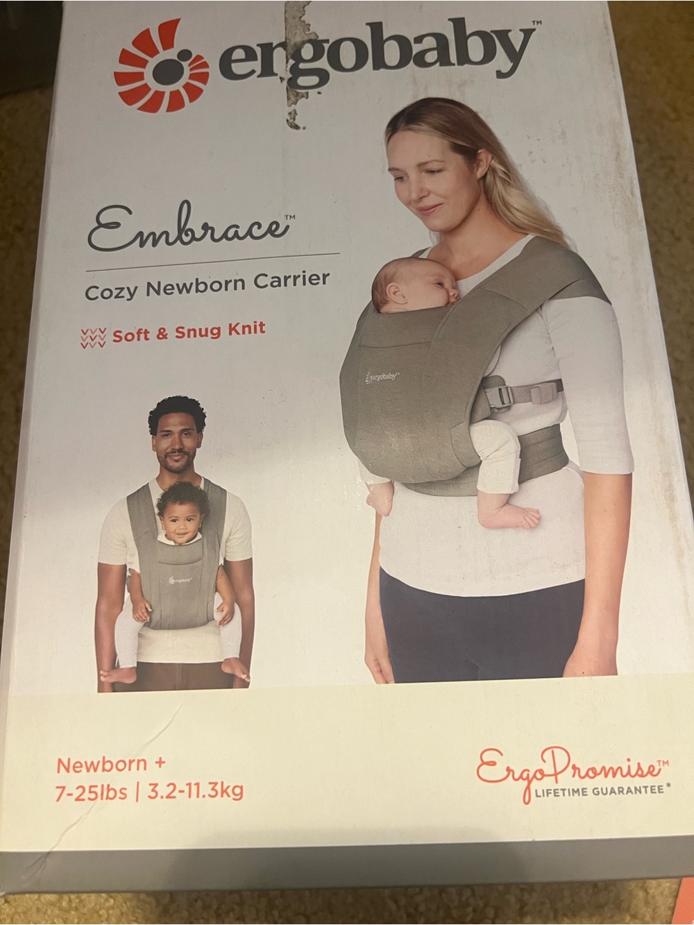 Ergobaby carrier in pink - Picture 5 of 5